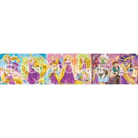 Epoch Company [Apollo's Step Panorama Puzzle] Rapunzel Enthusiast 10/15/20 Piece Puzzle for Kids 24-206