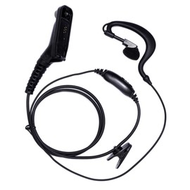 Sarcia APX6000 Earpiece with Mic Earhook Surveillance Headset Compatible with Motorola APX2000 APX7000 APX8000 APX900 APX6000li APX6000xe XPR7550e XPR7550 XPR7350e XPR7580e XPR6550 Radio
