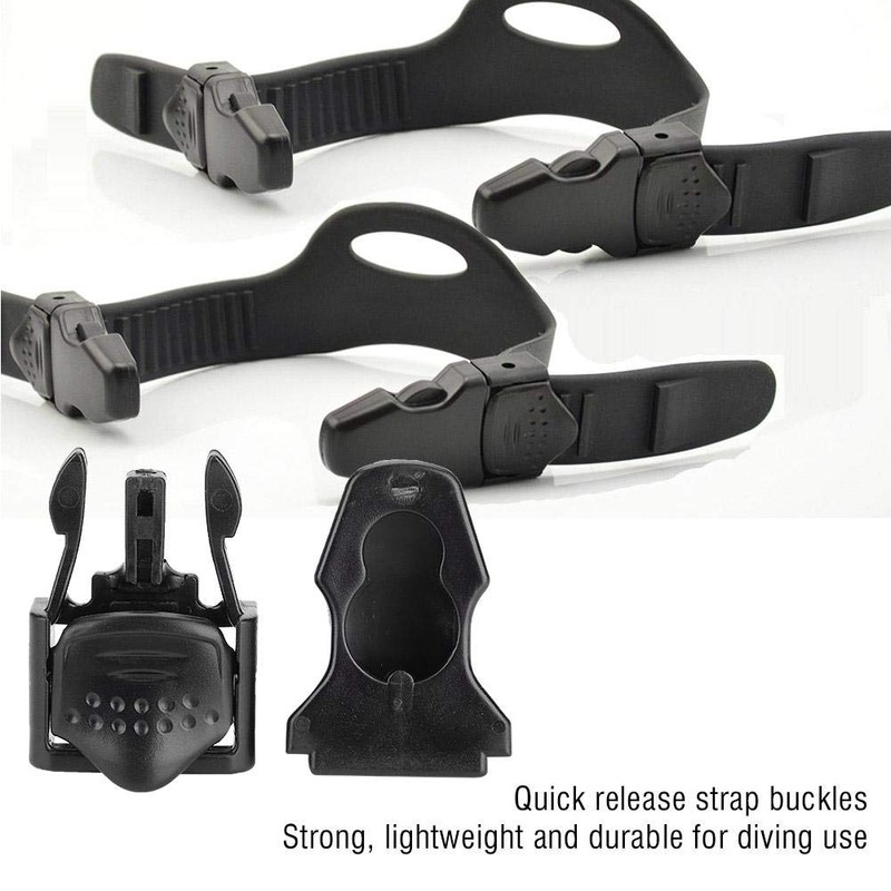Vbestlife 1 par de Aletas de Buceo Universal Aletas de