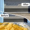 Duzzy 20 Feet Convex Shape Garage Door Seal Kits, Pre-drilled