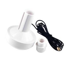 Geekstory Marine GPS Antenna Boat Ship Yacht Navigation External Receiver SMA Male 96 * 126mm Wire Length 3 Meters for Garmin, Transducers Fishfinder