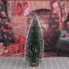 Operitacx 7pcs Mini Christmas Tree, Mini Christmas Trees with Wood