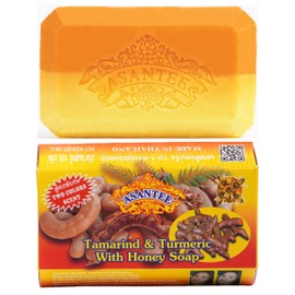 Asantee Tamarind and Turmeric Soap : 6 Pieces