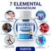 Decent Nature Complejo Magnesio Elemental Suplemento 1000mg Glicinato Citrato Malato
