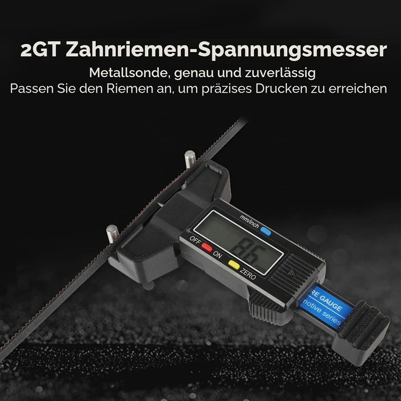 Belt Tension Meter, 2GT Timing Belt Tension Meter for 3D