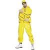 Smiffy's Rapper Costume, Yellow, M - Size 38inches-40inches
