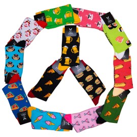 TwoSocks - Funny socks for men and women, funny stockings as a gift, one size fits all - Horse, size: 36-46