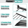 EVERHANGER Heavy Duty Garage Wall Shelves, Metal Storage Shelves (33"