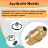 G5/8 Male to CGA580 Male Argon Adapters & Nitrogen Adapters,