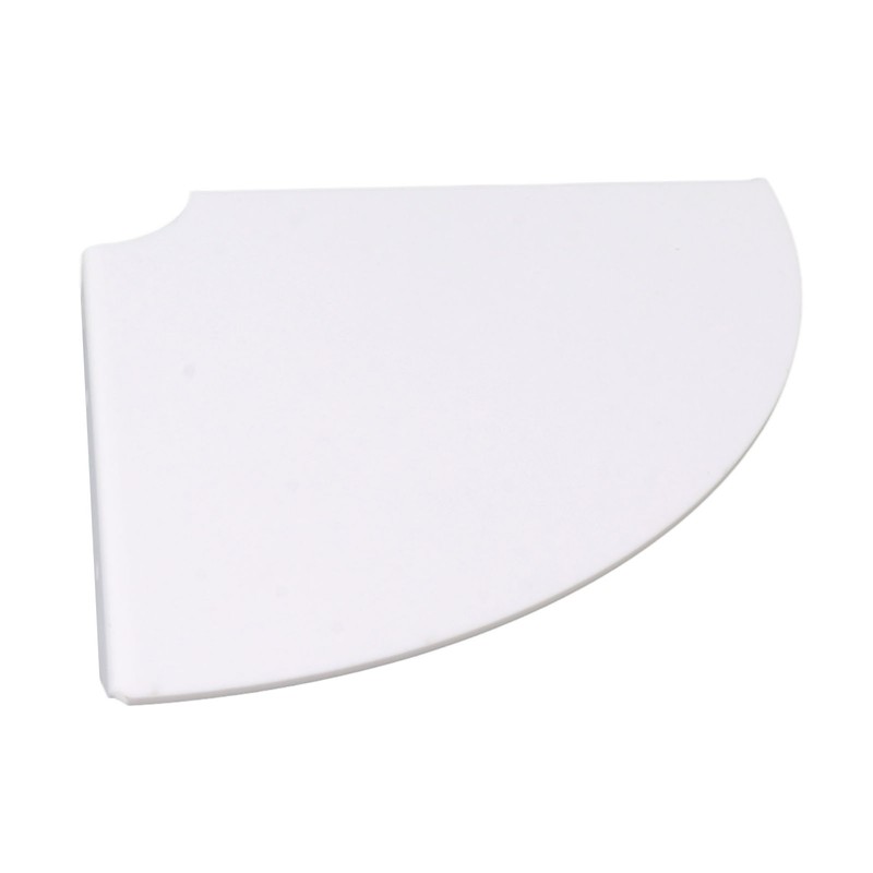 2pcs Wall Mount Floating Corner Shelves Quarter Round Hanging Corner