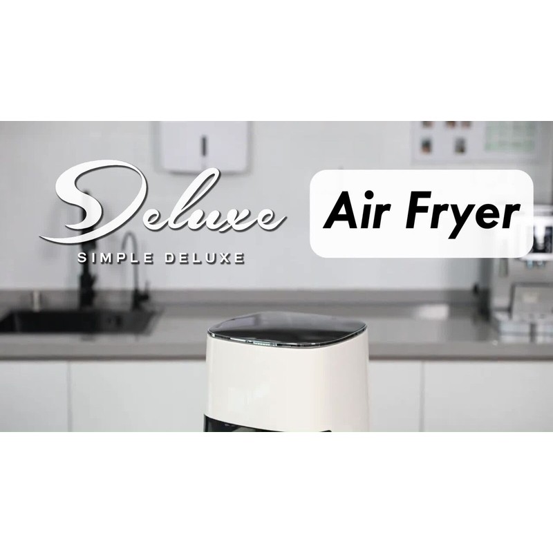 Simple Deluxe Air Fryer 1700W 6.34Qt with Digital Display Timer