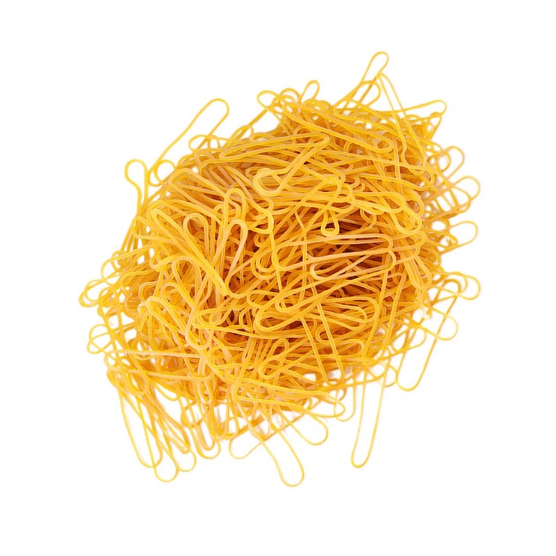 Operitacx DIY Hair Rope Elastic Band 50g Yellow High Elasticity