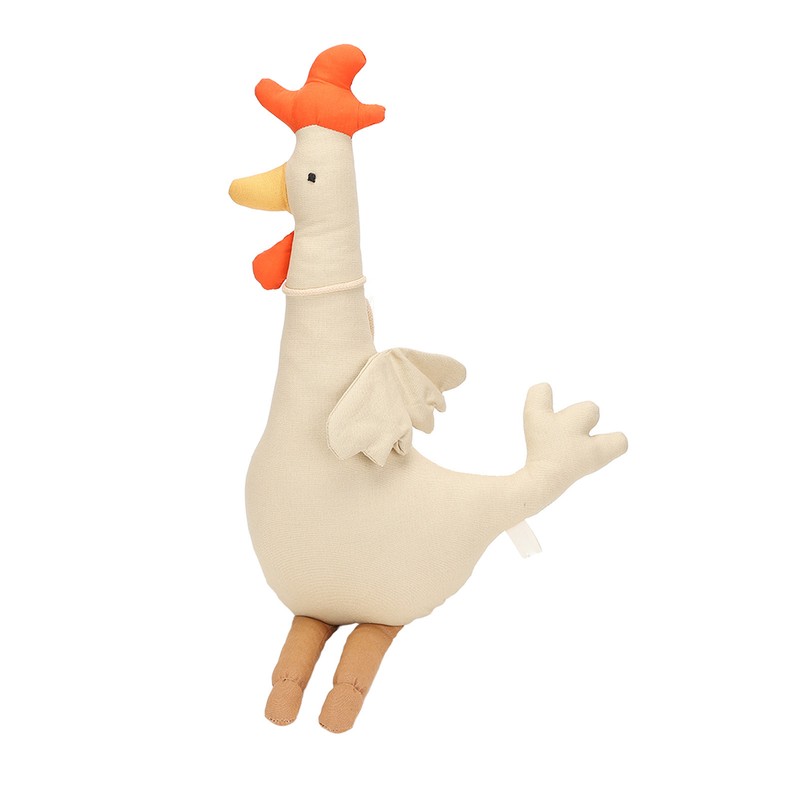 Cartoon Chicken Doll Soft Adorable Rooster Doll Toy for Children's