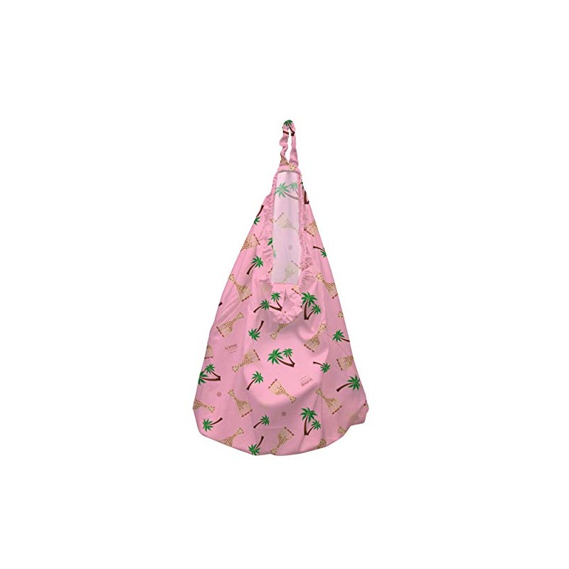 Sophie La Girafe Large Hanging Water Resistant Nappy Bucket for