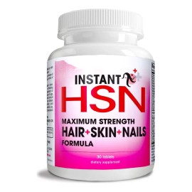 Suplemento Cabello Piel Uas Sin Sabor Instant Brands 60 Cpsulas                                                                                       