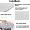 Homestia Splatter Screen for Cooking - Stainless Steel Grease Splatter