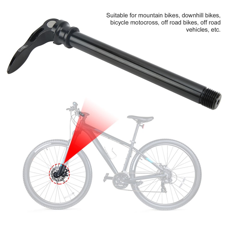 MEIJUN Bicycle Quick Release Thru Axle Skewers Assembly for 100mm