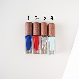 [Vegan Certification] Free from odor, 4 types of Mikrit summer nails ♥ - 3. Glam Silver / [비건인증] 냄새로부터 해방,미크릿 썸머 네일 4종 ♥ - 3. 글램실버