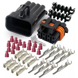 Aptiv (formerly Delphi) Delphi Metri-Pack 150 Series 8-Way Connector w/16 18 AWG Sealed 16 V & 14 amps