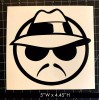 Unbranded Lowrider Guy Face Logo Vehicle Decal