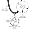 MFD MY FAVORITE DRAWER Mountain Necklace for Men,Silver Rock Climber