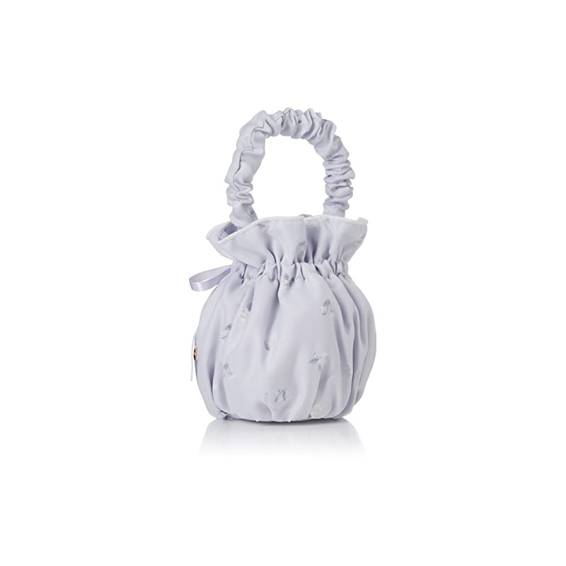 Gelato Pique PWGB225705 Small Floral Drawstring Pouch, blue