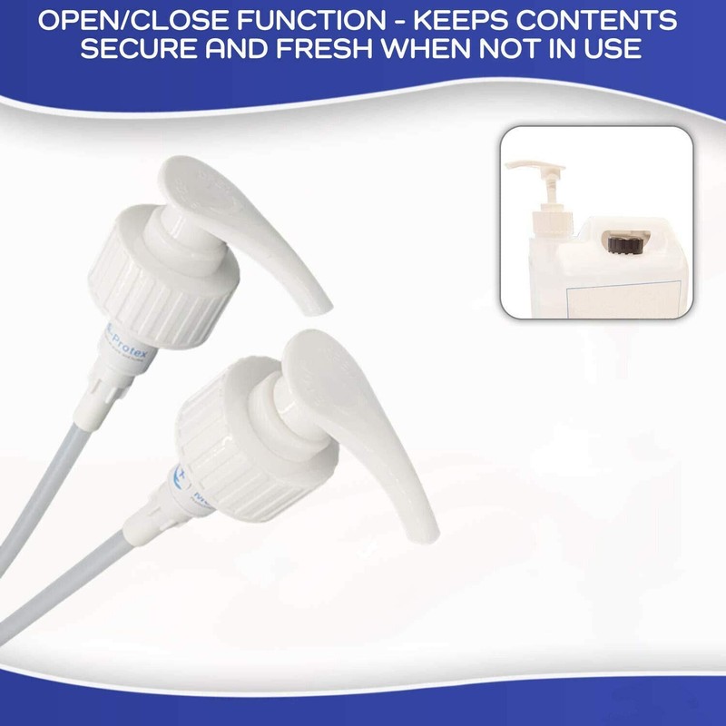 Pump Dispenser 5 Litre Container 38mm Screw Includes Tube With