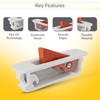 Brixwell 85-1328w-XCP2 Window Opening Control Device Cream White - Pack