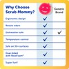 Scrub Mommy Kitchen Sponges - Dual-Sided Dish Sponges for Scrubbing
