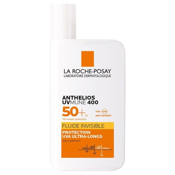 La Roche Posay Solaire Anthelios UVMune 400 SPF 50+ Fluide Invisible Sans Parfum 50 ml LRP