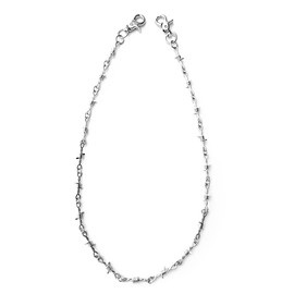 PMTFUMY Punk Waist Chain & Metal Keychain for Men & Women, wallet chain,jean chain,Silver Biker Keyring, Trendy Rock & Goth Accessories for Jeans, Pants, & Wallets