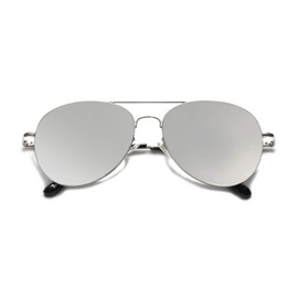 SOJOS Classic Aviator Sunglasses for Women Men Metal Frame Spring Hinges SJ1030,