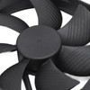 PC Fan, 120mm Fan, 2Pin 3000Rpm PC Case Fan for