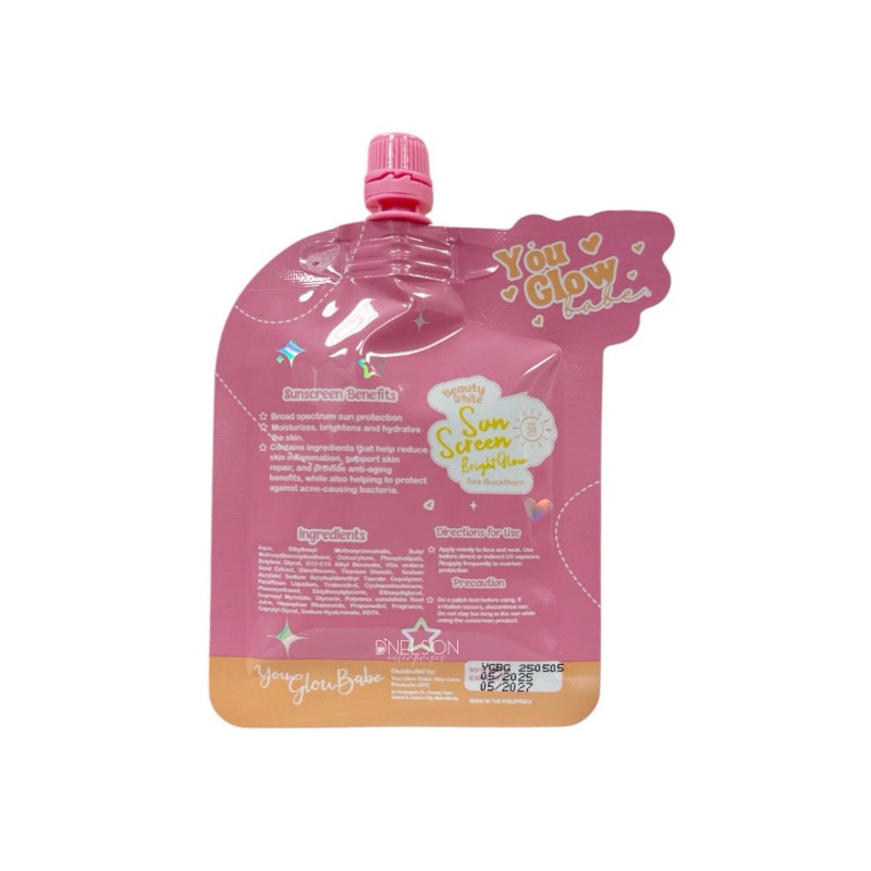 You Glow Babe Bright Glow Sunscreen SPF 50 PA+++ -