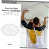 jojofuny 100pcs Board Washers Insulation Board Fasteners for Use Easy