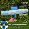 Kleen Handler Professional 2-in-1 Squeegee for Window Cleaning Tool Combo