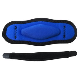 Blue Tennis Elbow Brace for Relieve Pain Associated with Tennis Elbow and Golfers Elbow by Acupress