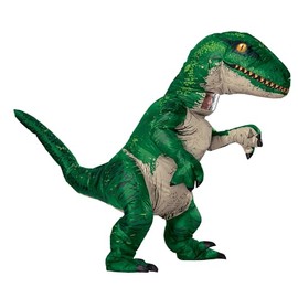 Rubie's Adult The Original Inflatable Dinosaur Costume, Velociraptor, Standard