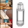 Square Hole Drill Bit Adapter Aluminium Alloy Square Hole Drill