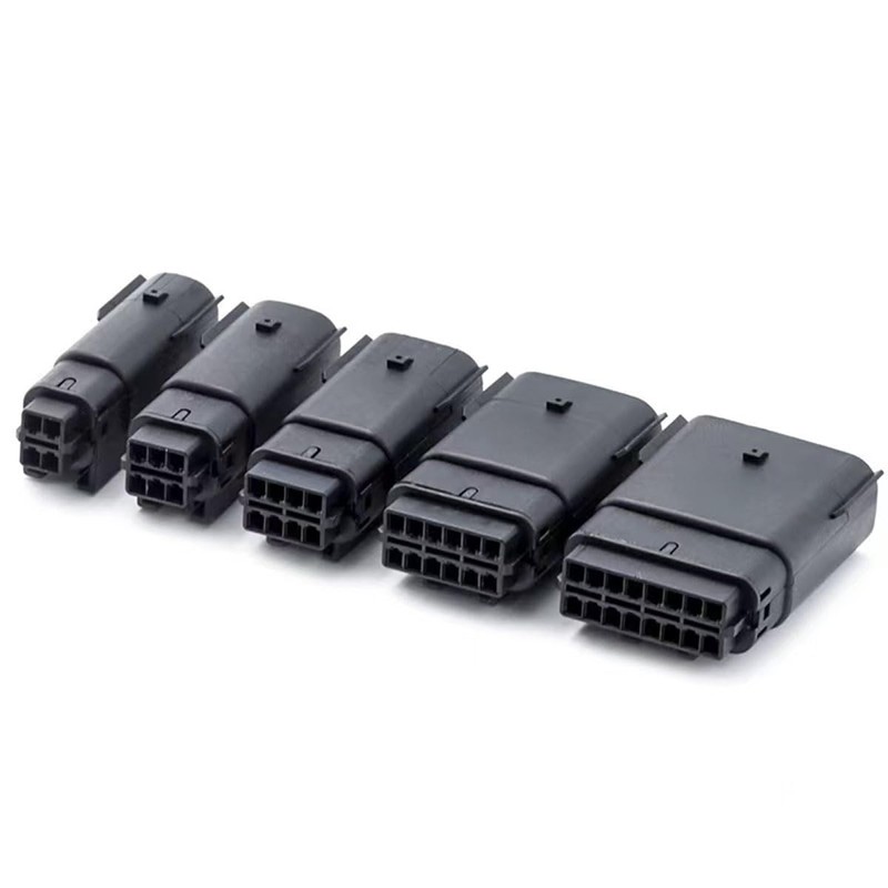 ECARCONETS Automotive Cable Connector Molex 6-Pin Waterproof 33472-0606 33482-0616 Male/Female