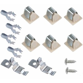 Lifetime 279570 Dryer Door Latch Strike Kit by Seentech - Compatible With Whirlpool Kenmore Dryer- Repalces: 236877 420198 423232 279337 3392538 (Pack 2)