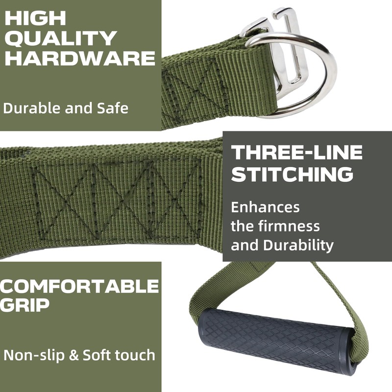 POWLIF Resistance Bands Handles, Multi-Purpose Exercise Handles for Resistance Bands,