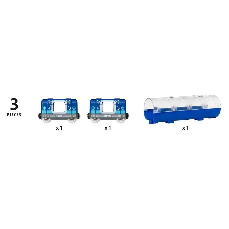 Brio Metro Train & Tunnel 33970, Suitable for Ages 3