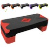 SPART Adjustable Workout Aerobic Stepper, Aerobic Exercise Step Platform with