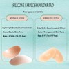 icyhey 4 Pair Sholder Pads Ultra Silicone ShoulderPads for Womens