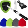 Qydipclin 7pcs Windshield Cleaner Tool Car Window Cleaning Wash Kit