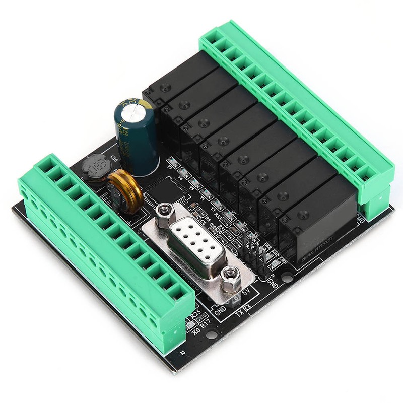 PLC Industrial Control Board Based on FX1n 2N‑6Mr t 10/14/20Mr