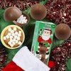 Christmas Hot Chocolate Bombs, Drop, Dissolve, Drink Chocolaty Hallow Filled