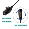 HYS Multipin Earpiece with Mic D-Shape Two Way Radio Headset