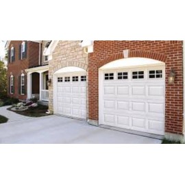 Clopay Ideal Holmes HOLMES Brand Garage Doors Colonial 509 Window Inserts/Short Panel SANDTONE